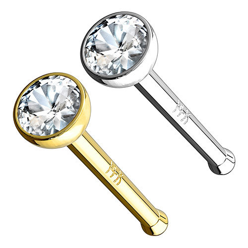 Gold karat nasenstecker - 14,