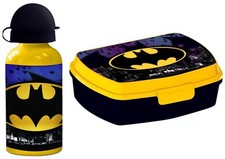 Batman Set Brotdose + Alu