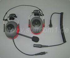 Motorschirm X3P3-UL Funk LUH-1 Universalheadset für UL-Piloten