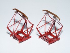 Sommerfeldt H0 Nr. 68? ++ 2x Scheren-Stromabnehmer rot ++ unbenutzt ++ #A3_68