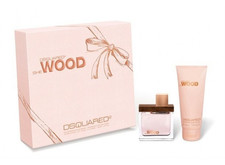 DSQUARED2 SHE WOOD POU FEMME PARFUM EDP 50 ML + KÖRPERCREME 100 ML