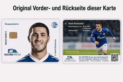 Knappenkarte schalke arena - schalke,