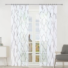 Gardinen Weiß Voile