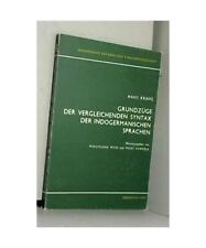 Grundzuge der vergleichenden Syntax der Indogermanischen Sprachen 