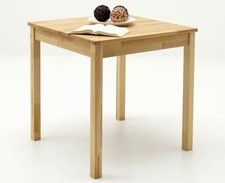 MASSIVHOLZ TISCH ESSTISCH KÜCHENTISCH KERNBUCHE MASSIV GEÖLT B/H/T ca.70/76/70cm