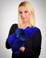 Damen Pelz-Handschuhe aus