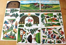 Weihnachtskrippe Papier Pappe