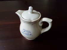 Bernburg Anhalt Kaffee Kruse Kaffeekännchen  Alt Schönwald Porzellan, gebraucht.
