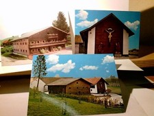 Parzham b. Griesbach / Rottal / Niederbayern. Bruder Konrad Geburtshaus. 3 x Alt