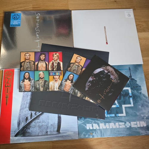 Rammstein vinyl sammlung - vinyl,