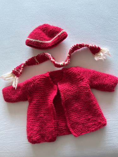 Puppenkleidung jacke mütze - puppenkleidung,