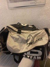 große Tennistasche von HEAD schwarz-silber  70x32x36 cm