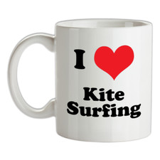 I Love Kite Surfing Mug - Kitesurfen - Ausrüstung - Surfer