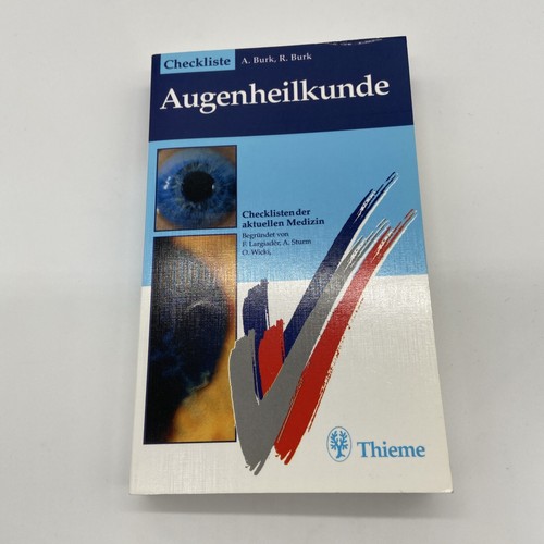 Checkliste augenheilkunde von - augenheilkunde,