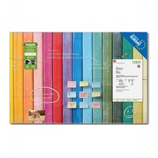 Große Glas Magnettafel beschreibbar 90x60cm Memoboard Pinnwand Küche Büro Kinder