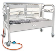 Spanferkelgrill Gasgrill Lammgrill BBQ Grill Grillwagen Barbecue Beeketal