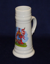 alter Krug Bierkrug Feuerwehr