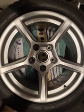 Winterräder Porsche Cayman Boxter Komplettsatz mit 4 Rädern incl. Nabenkappen