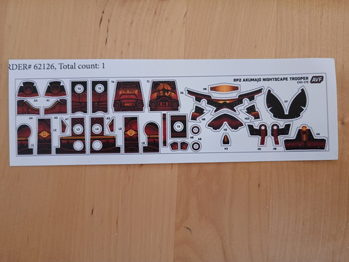 Lego star wars clone akumajo - star,