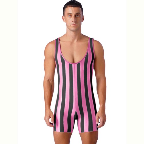 Herren gestreiftes singlet - herren,