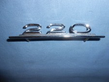 Typenkennzeichen auf Deckel am Schaltbrett Mercedes Ponton 220a