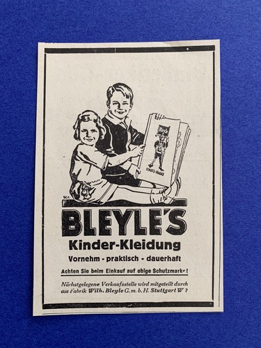 1925 bleyle s - 1925,, bleyle‘s