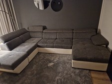 Graues Eck Sofa