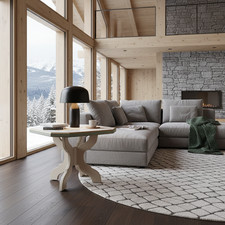 Voglauer Anno 1700 weiß altweiß Couchtisch Tisch Wohnzimmer Sofatisch Holztisch