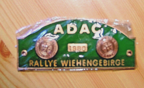 Auto plakette rallye - , "