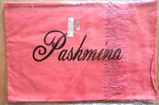 Pashmina Schal, 30% Seide; lachsfarben B45; 70x180 cm; neu; beste Qualität!!