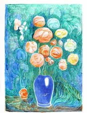 Ernst Fuchs, Leinwandbild mit