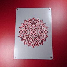 A4 Schablone Mandala Muster