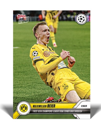 Topps now 2024 first ucl - topps, 2024/25