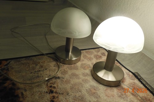 Zwei lampen dimmbar touch - x,