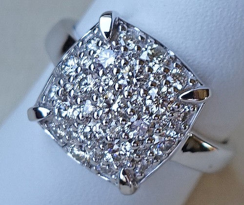 Carat brillant ring aus - 1,00,
