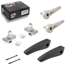 2x armrest imitation leather +