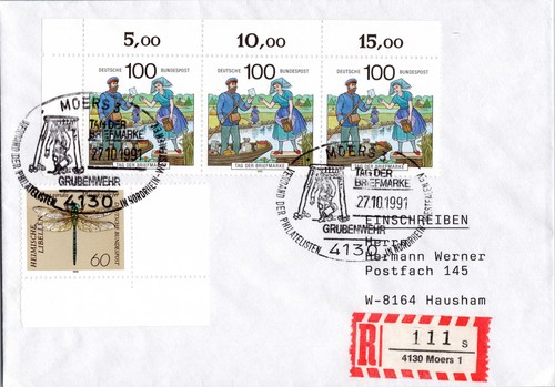 Brief sst tag der briefmarke - tag,