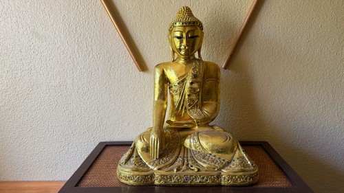 Großer burma buddha - burma,