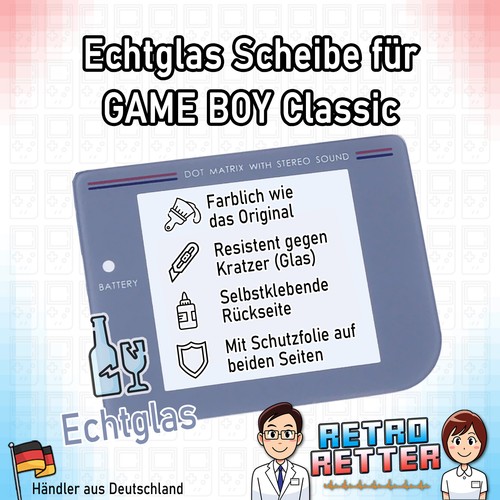 Nintendo game boy echtglas - nintendo,