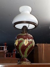 antike Jugendstil Majolika