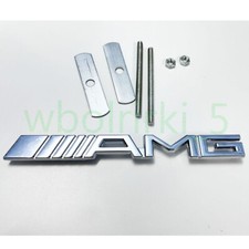 Silber Schriftzug AMG