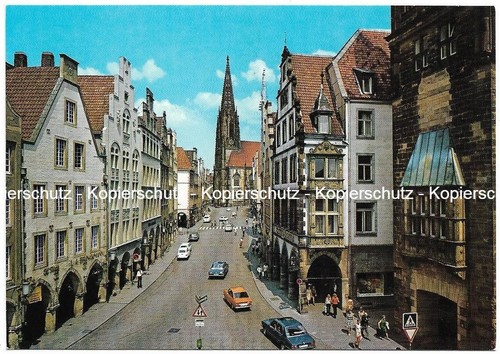 Postkarte ak münster - postkarte,