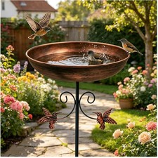 Vogeltränke metall 80cm - vogeltränke,