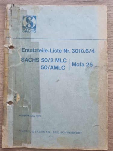 Ersatzteilliste sachs mlc - ersatzteilliste, 50/2