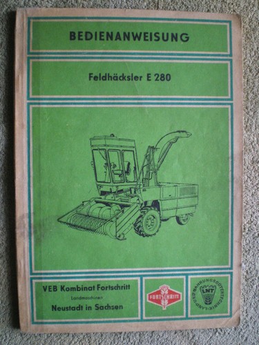 Feldhäcksler 280 - feldhäcksler, e