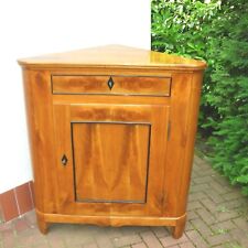 Biedermeier Eck Schrank massiv  Kirschbaum Rheinland um 1835 Halbschrank