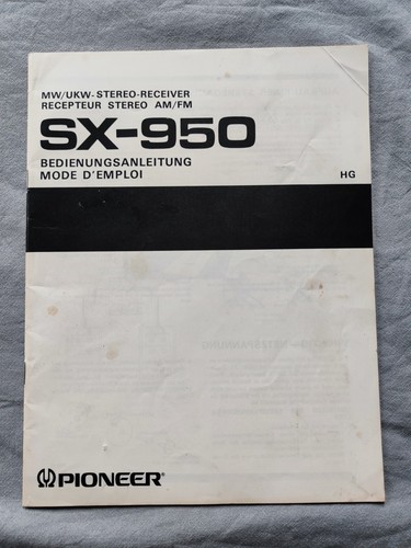 Original pioneer 950 - pioneer,