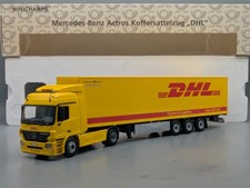 LKW Modell 1:43 Minichamps Mercedes Benz Actros Koffersattelzug DHL mit OVP