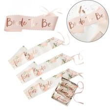 Schärpe Bride to Be & Team