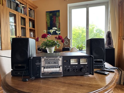 Vintage hifi kassettendeck - vintage, hifi-kassettendeck